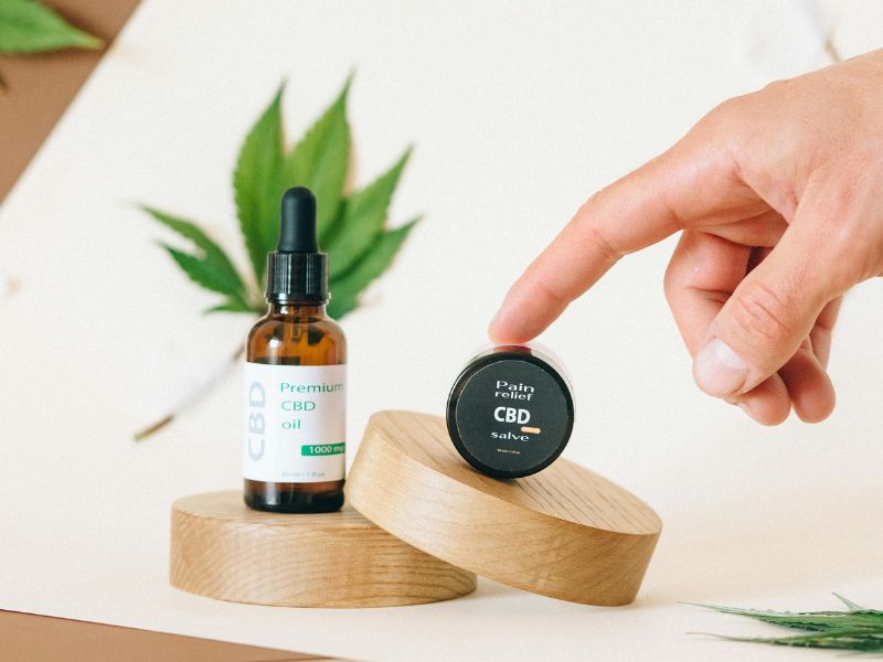 frasco de Cannabis Medicinal